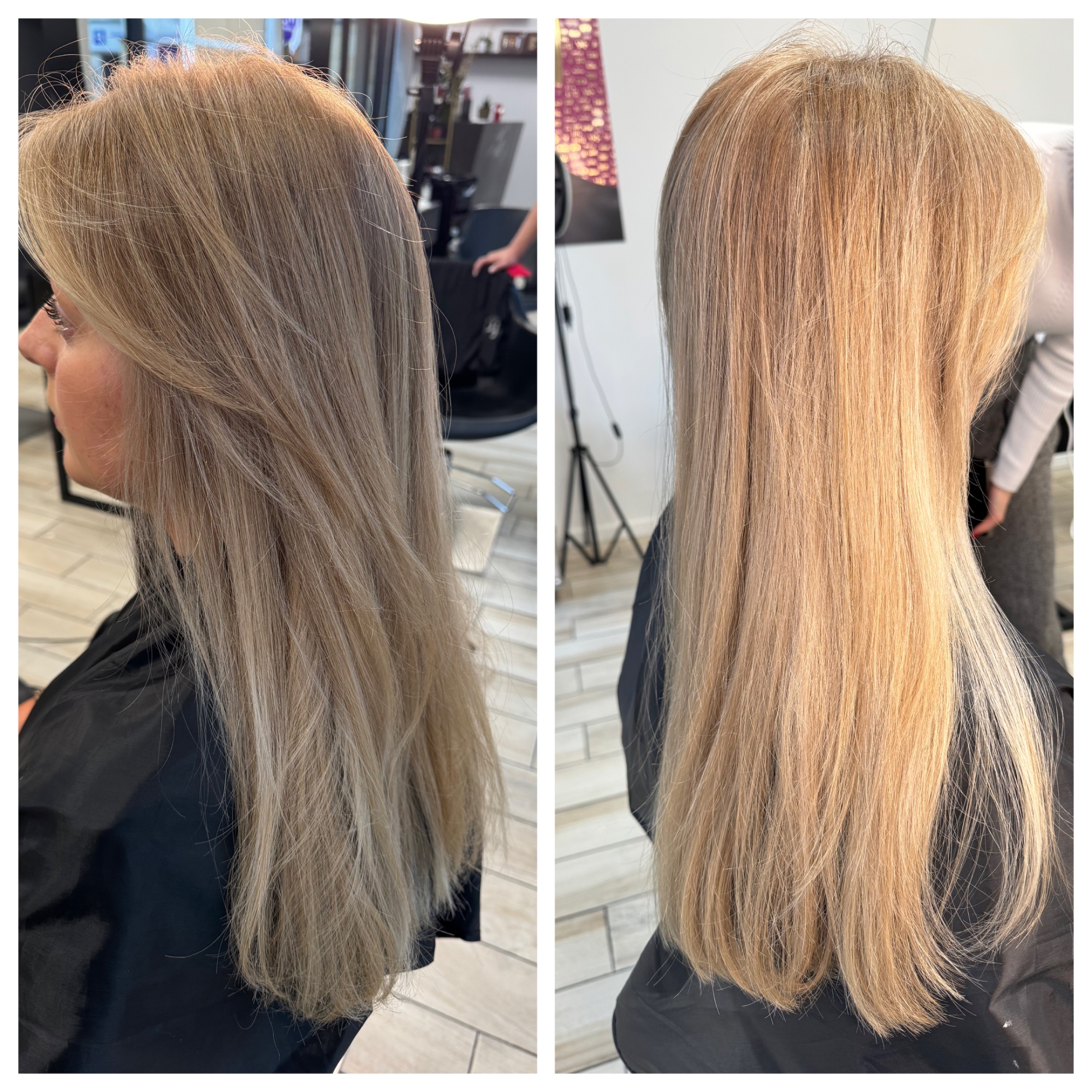 Przed i po tonowanie