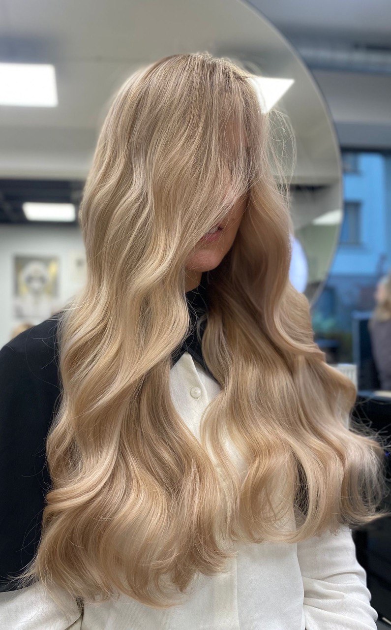 Balayage długie fale