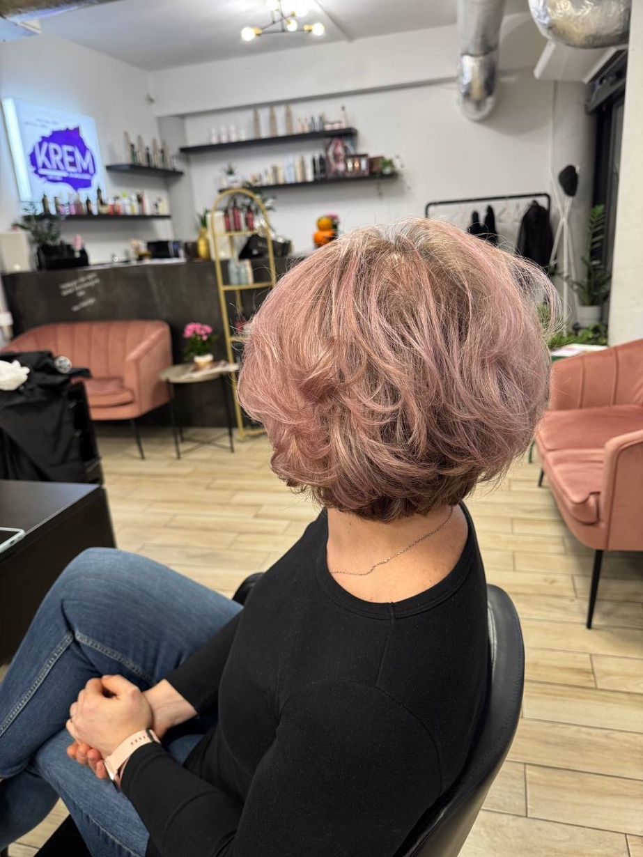 Koloryzacja różowa