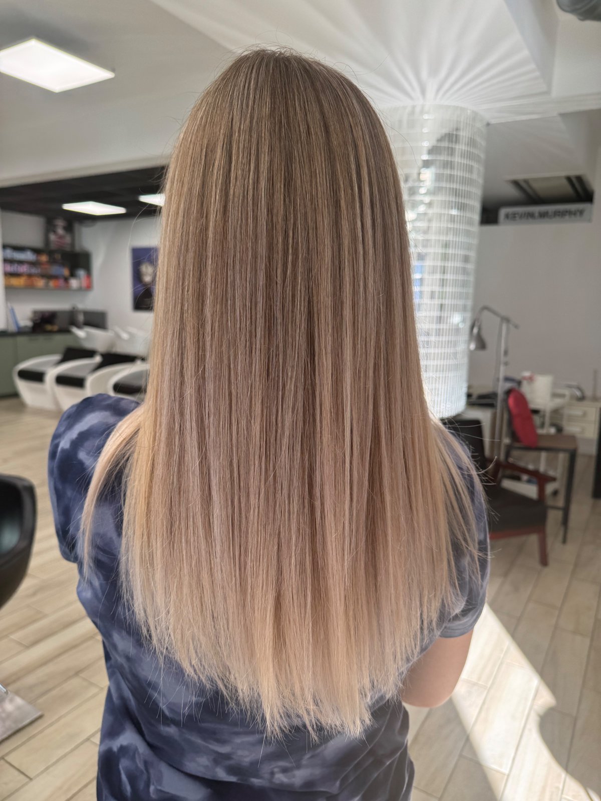 Air Touch beżowy blond — realizacja Krem Beauty