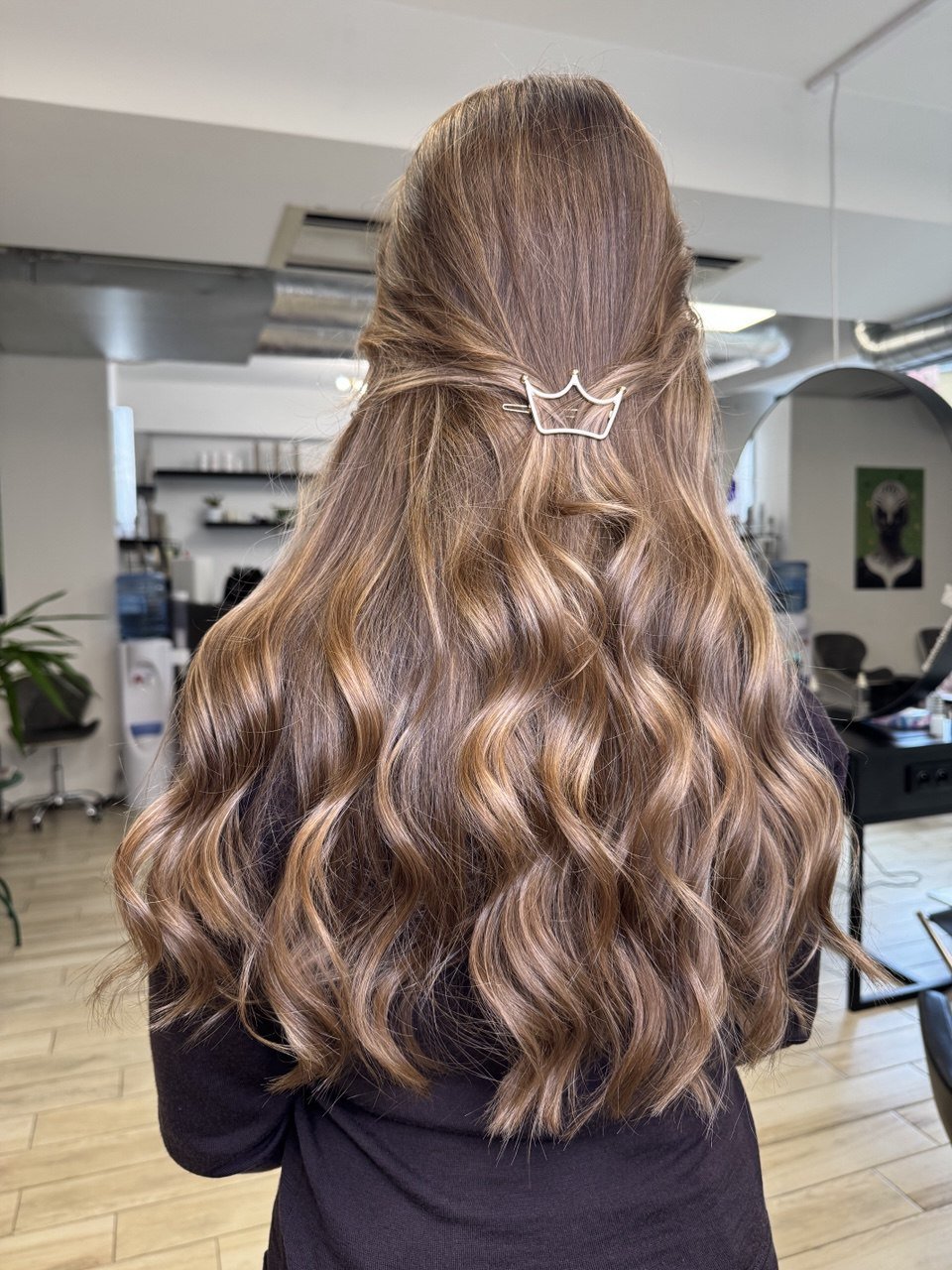 Balayage bronde fale — realizacja Krem Beauty
