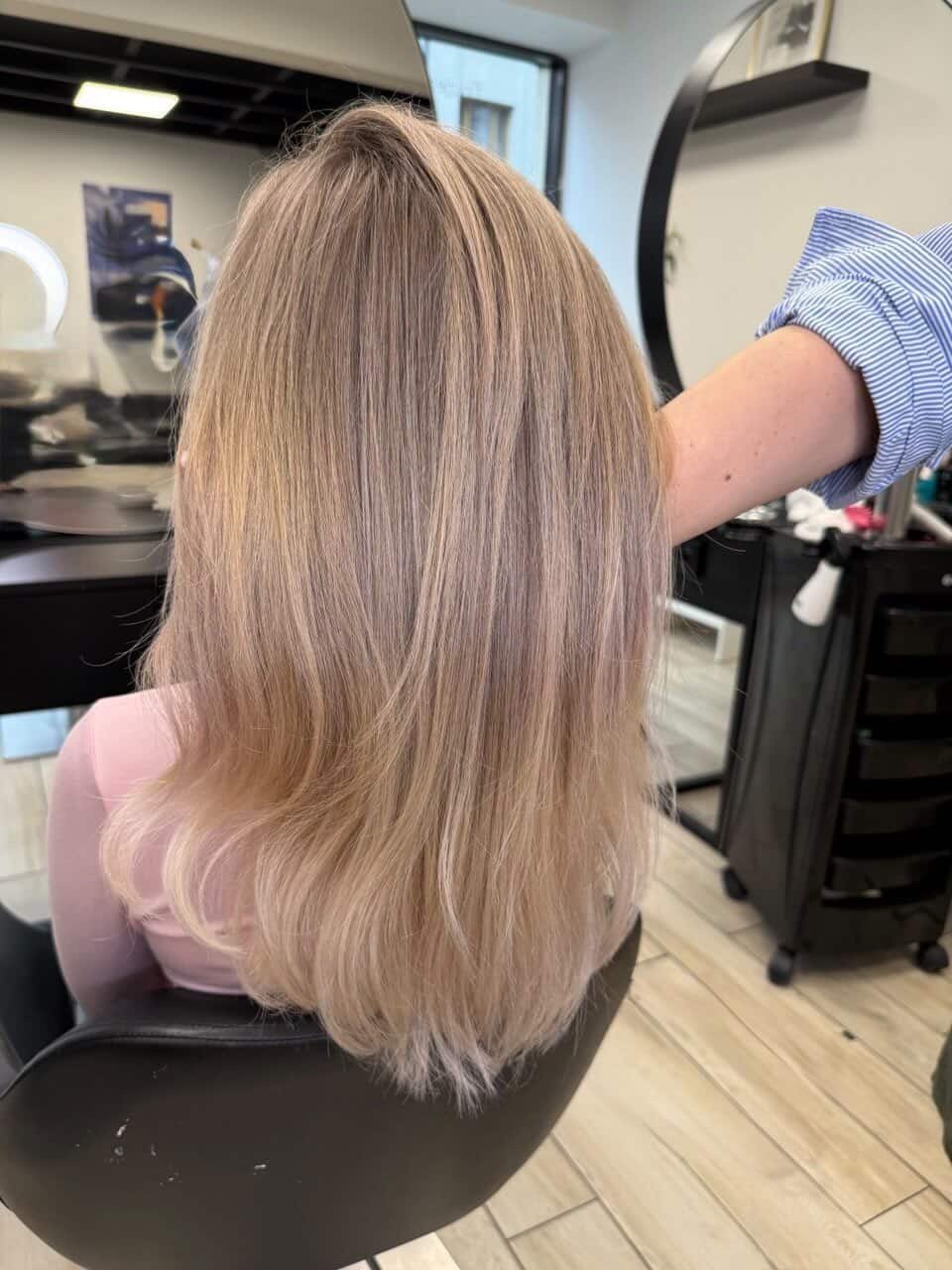 Koloryzacja blond — realizacja Krem Beauty