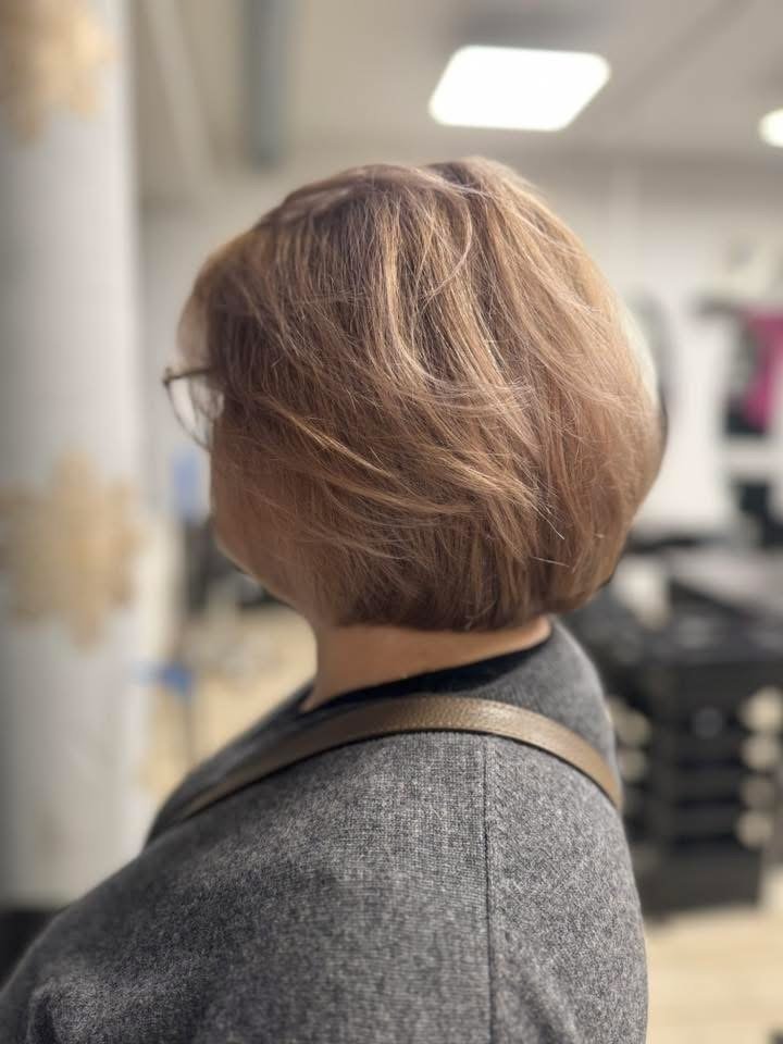 Strzyżenie damskie bob — realizacja Krem Beauty